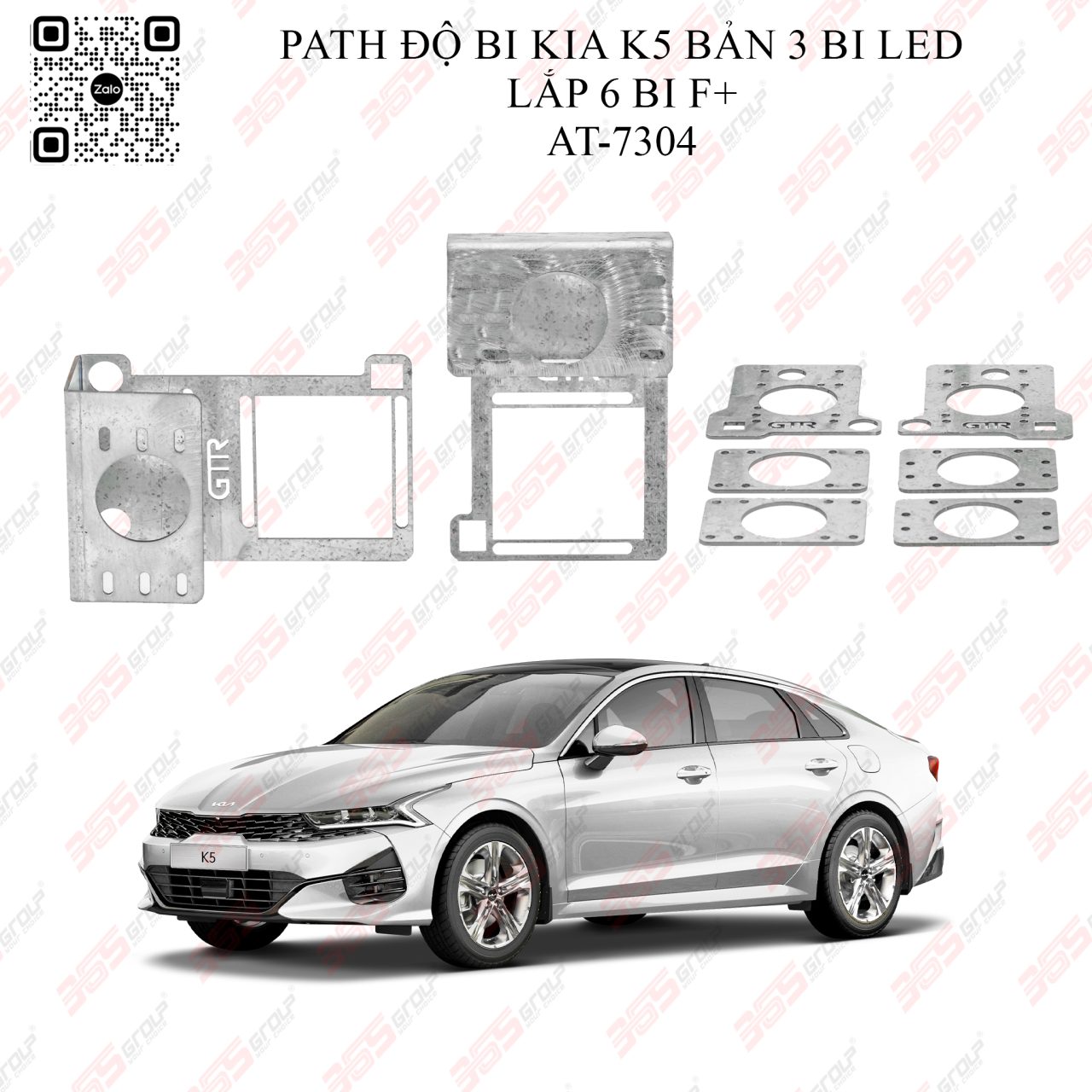 PATH ĐỘ BI KIA K5 BẢN 3 BI LED LẮP 6 BI F+ AT-7304 - Hình 1